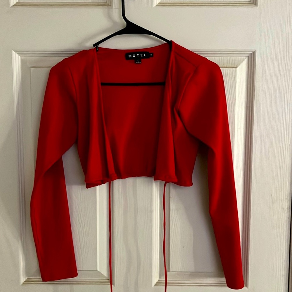Motel Rocks Red long sleeve